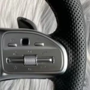 Volant sport en cuir personnalisé pour Benz <span class=keywords><strong>Mercedes</strong></span> Classe C Classe E AMG GLS GLA W205 W204 W213 2012-2021 Haute Qualité - Product Image 4