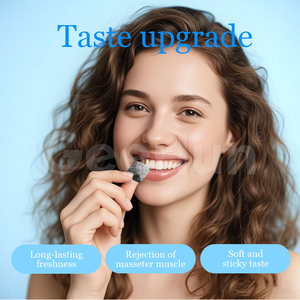 Gomma da Masticare Personalizzata Senza Zucchero per lo Sbiancamento dei Denti con Vitamina C, Alito Fresco, Fibra di Carbonio e Rimineralizzante per la Salute Orale - Product Image 5