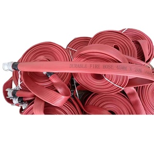 <strong>45mm</strong> Durable Synthetic Nitrile Rubber <strong>Fire</strong> <strong>Hose</strong> with Guillemin Coupling Flexible Feature - Product Image 1