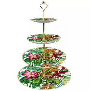 Customized Hot Selling Ceramic Plate Set Bone China Rain Forfor <b>Wedding</b> - Product Image 2