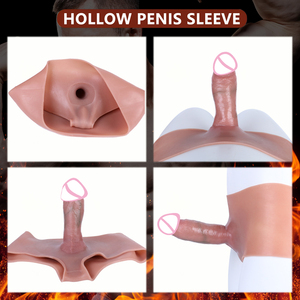 Heiße Aktion L Hosen-Lesben-Strap-On-<span class=keywords><strong>Dildo</strong></span> für Männer, Hosen-Silikon-Hohldildos, Vaginaplugs, Integrierter <span class=keywords><strong>Penis</strong></span>-Strapon-Gurt - Product Image 3