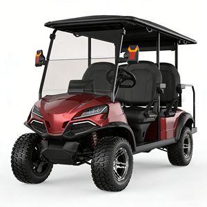 Voiture de chasse électrique 4 places 2+2 tout-terrain, <span class=keywords><strong>buggy</strong></span> de golf avec batterie au lithium et benne de chargement pour la chasse à la ferme - Product Image 1