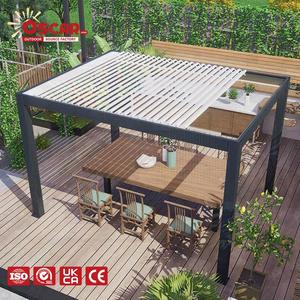 Toldo de Aluminio Retráctil <span class=keywords><strong>para</strong></span> Jardín, Patio, Balcón, Terraza, Gazebo, Pérgola de Aluminio, Pabellón - Product Image 1