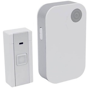 <b>Wireless</b> Doorbell 70-80Db Indoor Outdoor Use With <b>Receiver</b> And Button - Product Image 1
