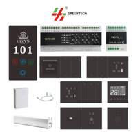 Unité de contrôle de chambre d'hôtel compatible Greentech TTlock RCU GRMS, en aluminium, PC / réseau filaire, télécommande intelligente