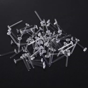 Bioplastic Fashion Nose Stud <strong>Retainer</strong> Plastic Body Jewelry Nose Stud <strong>Retainer</strong> Flexible Nose Stud <strong>Retainer</strong> <strong>Piercing</strong> - Product Image 6