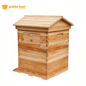 Colmena de abejas con flujo automático y revestimiento de cera para una fácil cosecha de miel, equipo de apicultura - Product Image 3