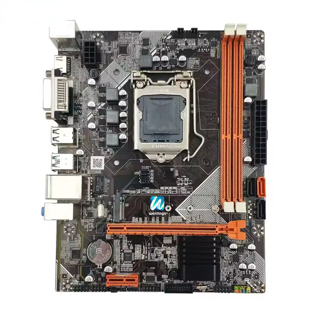 B75 Hn Desktop Motherboard Featuring DDR3 B75 Chipset DVI USB3.0 and CPU LGA1155 Socket