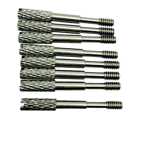 Vỏ nhựa vật liệu thép dập nổi mạ điện niken bên ngoài răng vít thanh lớp 8.8 lớp tiêu chuẩn chủ đề inch - Product Image 2