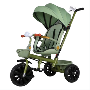 <span class=keywords><strong>Triciclo</strong></span> para Niños de Alta Calidad, Adorable <span class=keywords><strong>Triciclo</strong></span> para Bebés con Barra de Empuje, <span class=keywords><strong>Triciclo</strong></span> para Niños con Parasol - Product Image 2
