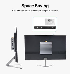 Máy tính để bàn nhỏ gọn giá rẻ Dual-Core N2840 Itx, hỗ trợ Linux và Win10, quạt tản nhiệt công nghiệp không cánh, dành cho doanh nghiệp - Product Image 2