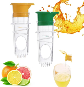 Portable Manual Lemon Juicer Spiral Press Fruit Orange <b>Squeezer</b> With Filter Household <b>Juice</b> Dispenser - Product Image 1