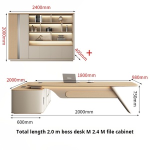 Mobilier de <span class=keywords><strong>bureau</strong></span> moderne et luxueux <span class=keywords><strong>Bureau</strong></span> du patron en mélamine <span class=keywords><strong>Bureau</strong></span> du directeur - Product Image 6