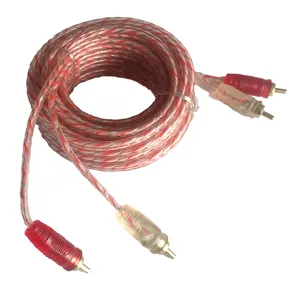 Stereo Auto Audio Male Naar Male Audio Extention 2 M Rca Kabel In Bulk
