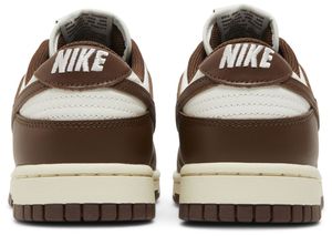 Nike Wmns Dunk Low Cacao Wow Chaussures décontractées pour femmes en cuir véritable à bout rond à lacets toutes saisons avec semelle extérieure en caoutchouc - Product Image 3