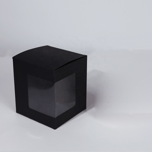 Csmd Trung Quốc nhà sản xuất Yiwu gói quà tặng Craft Chất liệu giấy bán buôn Trắng Mug bao bì hộp với một cử<span class=keywords><strong>a</strong></span> sổ trong suốt - Product Image 6