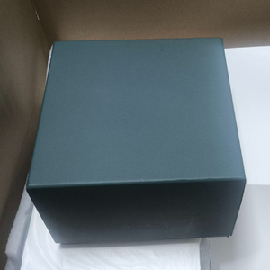 Custom Logo Wooden Watch Box with Green Piano <b>Paint</b> Finish Gift Packaging <b>Set</b> Includes Card & Certificate Storage for Men - Product Image 4