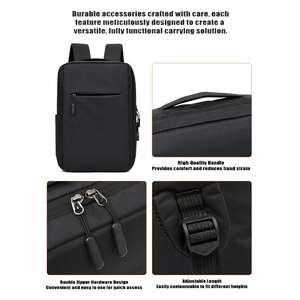 <span class=keywords><strong>Zaino</strong></span> <span class=keywords><strong>Porta</strong></span> PC da Uomo e <span class=keywords><strong>Donna</strong></span> 2026, Grande Capacità, Impermeabile, con <span class=keywords><strong>Porta</strong></span> di Ricarica USB, Sottile, per Ufficio, Scuola e Viaggi di Lavoro, Adatto a <span class=keywords><strong>Laptop</strong></span> da 15.6 Pollici - Product Image 2