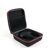Étui de rangement portable à fermeture éclair pour écouteurs, en EVA, vente en gros directe d'usine, sacoche pour casque audio