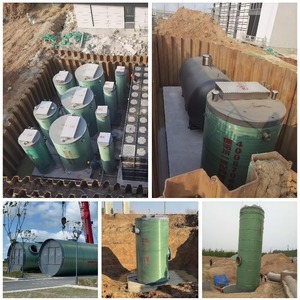 FRP nhúng tích hợp trạm bơm đúc sẵn-Giải pháp nâng và xả nước mưa/nước thải chuyên nghiệp - Product Image 5