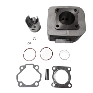 Nuova Testata Cilindro <span class=keywords><strong>Moto</strong></span> 52.5mm 100cc Monocilindrico Ricambio Parte Superiore Motore per <span class=keywords><strong>Suzuki</strong></span> V100 AH100 AG100 - Product Image 2