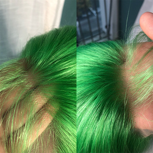 Perruques de cheveux humains brésiliennes ondulées 100 % naturelles vietnamiennes blondes couleur 613 de 30 pouces, avec dentelle frontale HD, double épaisseur, fournisseur - Product Image 2