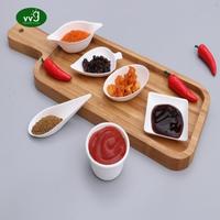 VVG Mini-récipients jetables biodégradables et compostables en bagasse de canne à sucre pour sauces et condiments, pour les fêtes