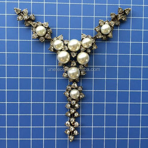 Venta al por mayor Uneteco Classic Elegant Rhinestone Metal Chain Shoe Hebillas para mujeres de Guangdong en <span class=keywords><strong>2016</strong></span> - Product Image 1