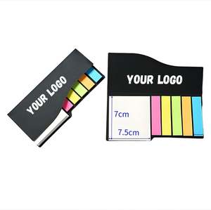 Promotional Cheap Bright Colors <b>Sticky</b> <b>Notes</b> Adhesive Multiple Sizes <b>Sticky</b> <b>Note</b> Pads Set with Custom Logo - Product Image 1