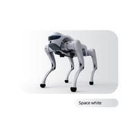 Chien robot intelligent équipé d'une caméra et d'un radar, capacités de perception doubles excellentes, pièces de machines de construction