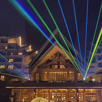 Lumière de scène disco Knight Factory 20W, spectacle laser DJ RVB couleur pleine pour divertissement