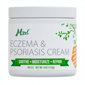 Crème <span class=keywords><strong>Visage</strong></span> Végane Hydratante et Nourrissante de Haute Qualité à l'Huile d'Arbre à Thé et au Miel Biologique, Spécialement Conçue pour l'Eczéma et le <span class=keywords><strong>Psoriasis</strong></span>, Marque Privée - Product Image 3