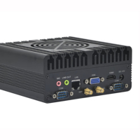Mini PC Intel NANO 12e et 13e génération I3 I5 I7 avec ventilateur intégré, supporte jusqu'à 6 USB et 2 HDMI pour PC industriel