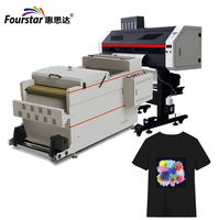 Fourstar 60cm/24 \ "DTF Powder Shaker & Oven Combo Nouveau système d'agitation et de séchage automatique pour l'impression de t-shirts/sweats à capuche