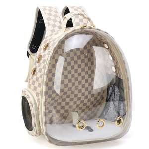 Cat bag, pet <b>backpack</b>, portable transparent bag for dogs and cats, universal space bag - Product Image 1