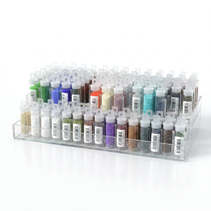 <span class=keywords><strong>Perles</strong></span> <span class=keywords><strong>de</strong></span> verre cylindriques Miyuki Delica 11/0, flacon <span class=keywords><strong>de</strong></span> 10g, couleur unie, <span class=keywords><strong>pour</strong></span> la création <span class=keywords><strong>de</strong></span> bijoux délicats et le travail au <span class=keywords><strong>métier</strong></span> <span class=keywords><strong>à</strong></span> <span class=keywords><strong>tisser</strong></span>. - Product Image 1