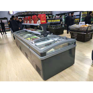 Coffre commercial congélateur d'île d'affichage de réfrigérateur - Product Image 4