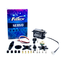 Feetech STS5420M 7.4V 25kg Servo Pintar Bus Serial 360 Derajat dengan Gear Baja untuk Aktuator Lengan Robot Edukasi DIY Robotika