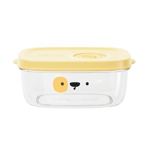 Cartoon Bento <b>Box</b> Rectangle Plastic Lid Food Storage Container For Brown Rice <b>Mixed</b> Grains Fruits Vegetables All Ages - Product Image 5