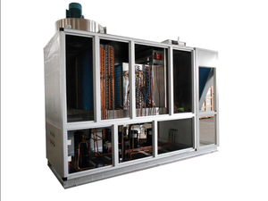 Pompe à chaleur refroidie par air sur mesure Récupération de chaleur de l'air Unité de traitement de l'air Moteur à courant alternatif 38KW Capacité de refroidissement pour la déshydratation de la transformation des aliments - Product Image 4