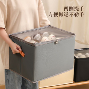 Shoe Storage Box With Lid Foldable Moisture Proof Compartmentalized For Bedroom Sneakers <b>Boots</b> High Heels - Product Image 4