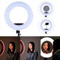 Lampu Flash Fashion Baru dan Berkualitas Tinggi FD 480II Lampu Cincin Warna-warni untuk Kamera Ponsel & Tripod Stand Lampu Selfie