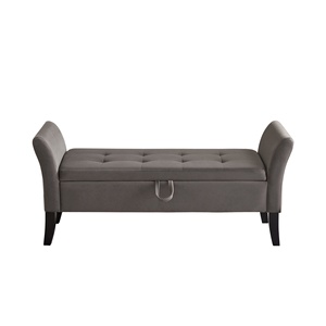 Tabouret à chaussures en cuir neuf 2020, tabouret bas pour l'entrée, tabouret de rangement, tabouret pour magasin de vêtements, vente directe d'usine - Product Image 1