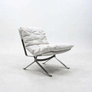 Fauteuils de salon en cuir de style vintage de luxe, fauteuils inclinables à dossier haut, canapés relaxants, meubles de loisirs pour la maison, pour balcon et salon - Product Image 4