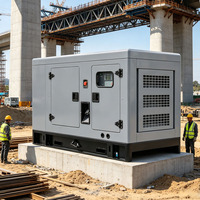Genset Diesel 60KVA 60Hz Silent Canopy dengan Mesin Cummins dan ATS, Dilengkapi Pemantauan Jarak Jauh untuk Stasiun Basis Telekomunikasi Darurat