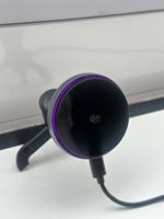 Chargeur de voiture sans fil magnétique OEM 25W à charge rapide avec ventilateur de refroidissement, commande tactile, support de téléphone pour grille d'aération CE ROHS FCC Europe USA