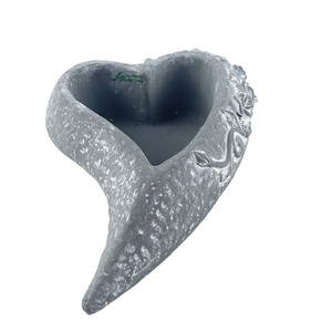 Vases en ciment en forme de cœur <span class=keywords><strong>pour</strong></span> plantes succulentes, fleurs et bonsaïs, design moderne et durable, vente en gros - Product Image 1