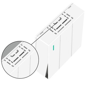 Interruptor de Luz de Pared SHARE 10A 250V 86*90mm, Color Blanco, Material de <span class=keywords><strong>PC</strong></span> de Calidad, <span class=keywords><strong>3</strong></span> Interruptores, 1 Vía, Montaje en Superficie para Uso Doméstico - Product Image 4