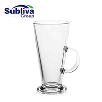 Verres à café coniques pour latte 260 ml