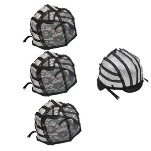 Belüftete Kappe für die Herstellung von Perücken, Black Hairnets Mesh Belüftete Perücken kappen mit verstellbarem Riemen für Frauen Perücken basis